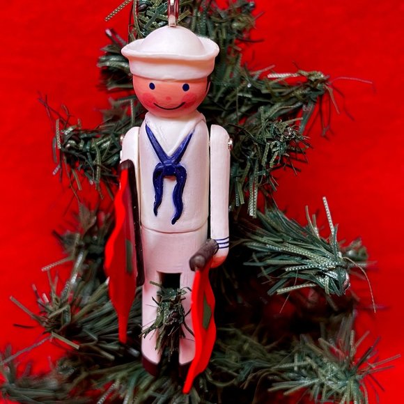 Hallmark Holiday Sailor Clothespin Soldier Hallmark Ornament Poshmark